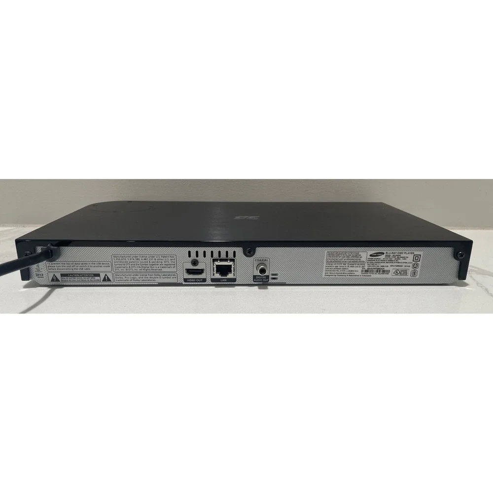 Samsung BD-HM59C Smart 3D Blu-ray Disc Player WiFi Streaming 1080p Blk No Remote